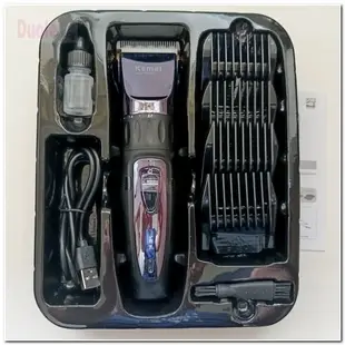 KM-1255陶瓷可調刀頭/KEMEI陶瓷刀頭科美/USB充電 電動理髮器 剪髮器 理髮剪 (8折)