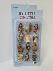 Nativity Miniature Christmas Ornaments Jesus Animals Hobby Lobby Decoration