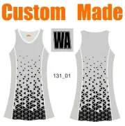 Wholesale Netball A-line Dresses & Bibs Customized Girls & Kids Sports Dress 131