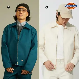 【Dickies】男女款JT75抗皺側袖口袋經典艾森豪外套