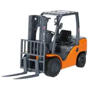 KDW 120 Car Model Forklift Truck Alloy Model Fork Truck Vehicle Model Engineering Car Metal Fork grey