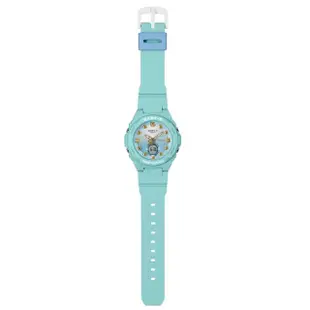 【CASIO 卡西歐】BABY-G 繽紛色彩多層次運動錶_綠_BGA-320-3A_42.4mm