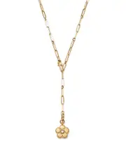 Roberto Coin 18K Yellow Gold Daisy Diamond Pendant Necklace, 15 - Exclusive