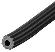 CRL 5CBL240 Black .240 Screen Retainer Spline - 500 Foot Roll
