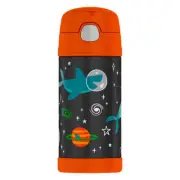 Thermos FUNtainer Vacuum Insulated Drink Bottle 355ml - Shark Space Party