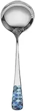 Tablespoons 2 Stainless Steel Spoons, Household Children's Meal Spoon, Dessert Watermelon Spoon, Long Handled Spoon Serving Spoon