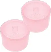 ADOCARN Nail Art Tool Cleaner Tray Sturdy Reusable Nail Tool Sterilizer Box Manicure Tools Soaking Box