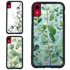 Nature green Eucalyptus leaves TPU Cover For iPhone XS 11 12 13 14 15 16 Pro Max