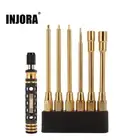 INJORA 6 in 1 Quick Change Allen Key Hexagon Screwdriver RC Tool for FCX24 SCX24