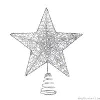 在飛比找蝦皮購物優惠-25 厘米樹頂星聖誕 LED 星星樹頂聖誕閃亮裝飾