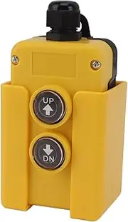 Dump Trailer Remote Control Switch, 12V DC 4 Wire 3 Wire Trailer Up and Down Control Switch for Lift Gate Truck Tipper Trailer Hoist, for Crane Lifting Platform