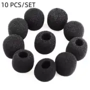 Microphone Cover Microphone Cover 10Pcs For Gaming Headset Microphone Foam