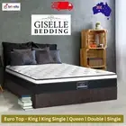 Giselle Mattress King Queen Double Single Bed Euro Top Medium Firm 21/ 13cm AU