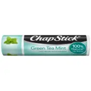 ChapStick Green Tea Mint 100 Percent Natural Ingredients Lip Butter, 0.15 Oz