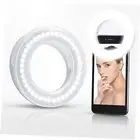 Selfie Ring Light Rechargeable Portable Clip-on Selfie Fill Light with 40 LED