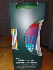starbucks reusable cold cups 5 pack With Lids And Straws