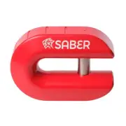 Saber Alloy Winch Shackle in Red 7075 Aluminium SBR-AWSCR