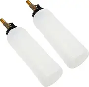 iplusmile 2Pcs Pneumatic Brake Bleeder Bottles Pressure Fluid Extractor for Car Oil Change Efficient Brake Fluid Replacement Tool Compatible with Various Vehicle Models
