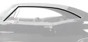 1967-68 Impala Wildcat Delta 88; Roof Rail Weatherstrip Seal 2-Door Fastback;