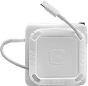 Side Collapsible Cord Reel, Travel Cord Winder Reel, USB Charging Cord & USB-C Cord Winder, Travel Cord Accessory Compatible with MacBook, Macbook Pro & Square Charger Collapsible Cord Organizer