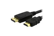 Astrotek DisplayPort DP to HDMI Adapter Male to Male Converter Cable - 1m
