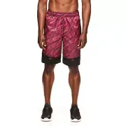 New And1 Men's Active Camo Core Basketball Short Red Size Small