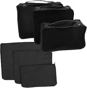 [Ipetboom] Multipurpose Storage Bag Set 1 Set/6pcs Zipper Closer Fashionable for Wardrobe Luggage Home