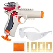 Nerf Pro Gelfire Ignitor Blaster, 1000 Gelfire Rounds, 60 Round Capacity
