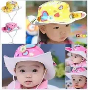 Baby Toddler Kids Girl Boy Children Denim Floppy Cowboy Cap Sunhat Sun Hat Gift