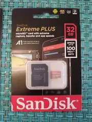 SanDisk Extreme Plus MicroSD Card With Extreme Capture, Transfer And App Speeds