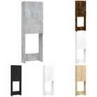 Washing Machine Cabinet Cupboard Shelf Rack Storage Organiser Bathroom vidaXL