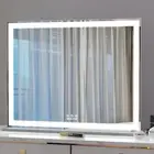 Large Vanity Mirror with Lights, 72X56.2Cm Hollywood Makeup Mirror with LED Ligh