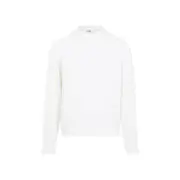 [Cp Company] Cp Company-White Compact Lens Cotton Pullover-Uomo M STAND