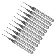 4x0.5mm Tungsten Carbide CNC End Mill CNC Router Bits Left Hand 10pcs