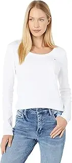 Tommy Hilfiger Women's Long Sleeve Scoop Neck Tee