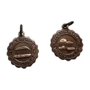 Bruce Sterling Silver Washington D.C. Memorial Charms – Lincoln & Jefferson