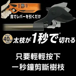 日本NISHIGAKI西垣工業螃蟹牌N-915充電式電動太丸1000(全長100公分)單機版