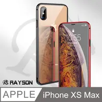 在飛比找PChome24h購物優惠-iPhone XS Max 360度全包 雙面磁吸鋼化玻璃 