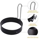 Egg Round Egg Cooker Rings For Cooking Stainless Steel Non Stick Metal GE New