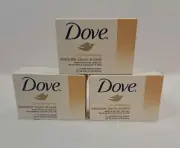 DOVE SHEA BUTTER PURELY PAMPERING BAR SOAP 4 OZ - LOT OF 3 - NEW