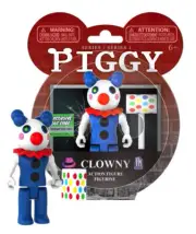 PIGGY Clowny Articulated 3.5" Action Figure Series 1 New in Package