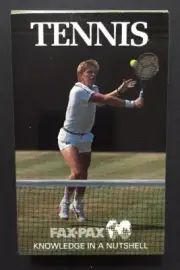 1986 FAX PAX Factory TENNIS SET Chris Evert John McEnroe Steffi Graf Rookie New