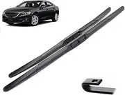 24"+18" Front Wiper Blades Car Windshield Windscreen Front Window Wiper,For Mazda 6 GJ1 GL MK3 2012-2017