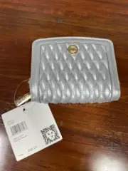 Anne Klein Curved Wallet Silver AKW1222