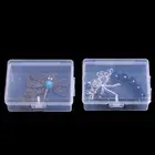 2pcs Transparent Chapter Box Hanging Box Mini Key Photo Boxes Home Storage B_au