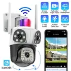 12MP 6K WiFi IP Camera Outdoor Dual Lens CCTV Wireless Home Security PTZ IR Cam