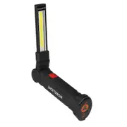 150LM COB+LED Flashlight Bike Cycling 3 Modes USB Rechargable Work Light Emergency Lamp