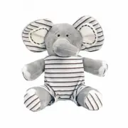 Blue 10in Plush Elephant w Removable Jumper by Applesauce