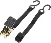 TOGEVAL Cargo Tie Down Straps with Hooks Heavy Duty Ratchet Straps for Trucks Trailers and Motorcycles Durable and Weatherproof for Secure Luggage and Equipment