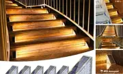 Solar Stair Lights Solar Step Lights Outdoor Waterproof 6 Pack Warm White